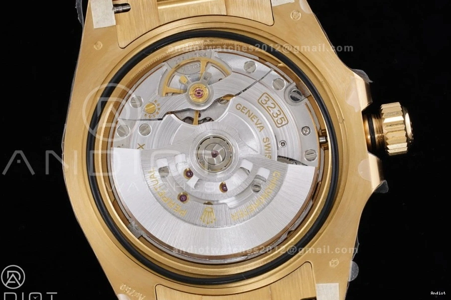 Bracelet On LN Best 1:1 Dial Black YG Submariner Edition 126618 YG SH3235 Clean 0407